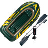 Лодка INTEX Seahawk 3 (68380), трёхместная с сиденьями, до 300 кг